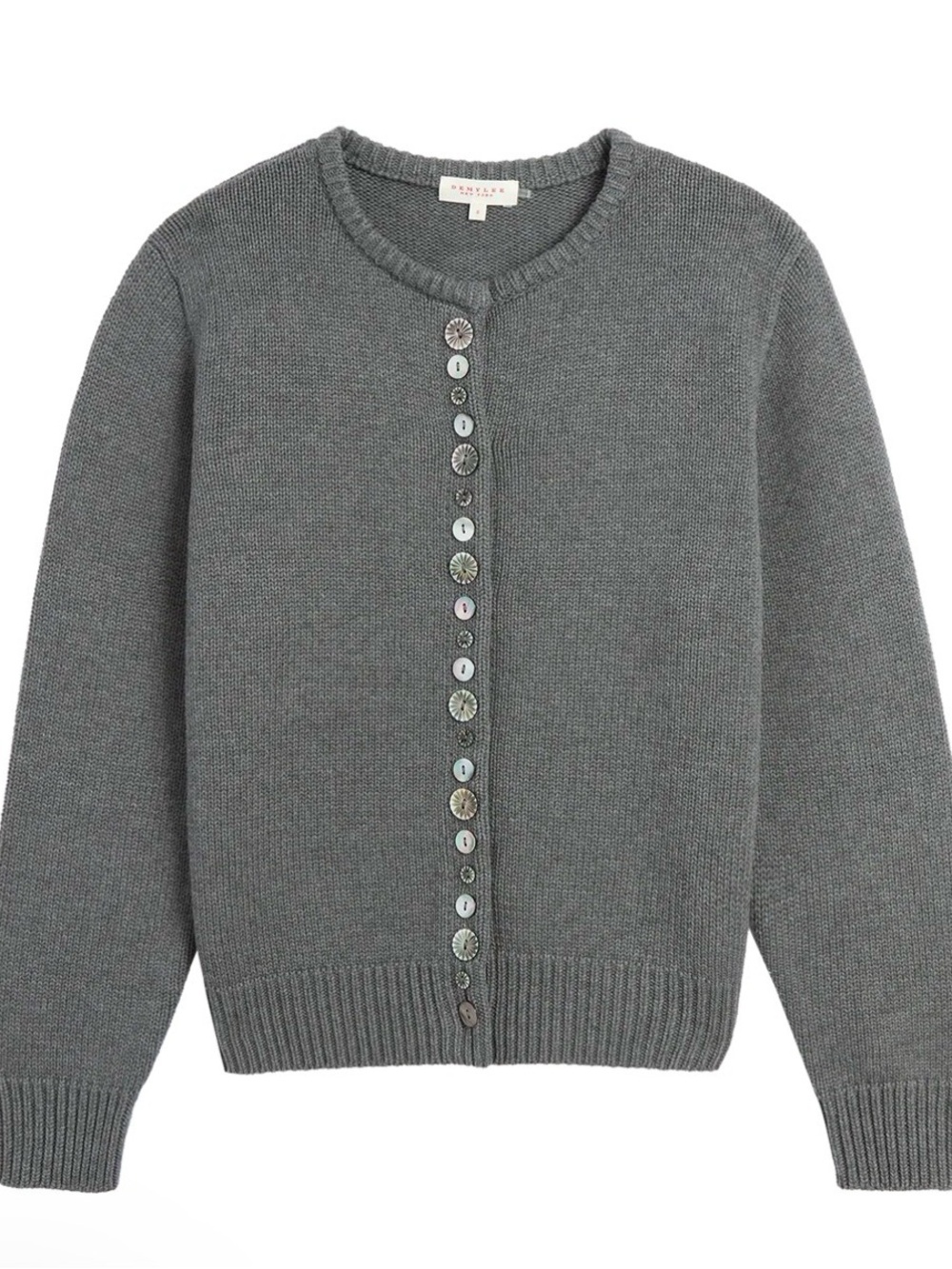 DEMYLEE NEW YORK
SOLEIL COTTON CARDIGAN unique buttons